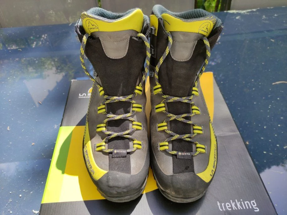 La Sportiva Trango TRK Leather GTX Carbon Green 2 La Sportiva Trango TRK Leather GTX Carbon Green – Image 2