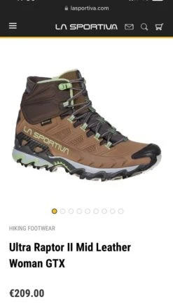 La Sportiva Ultra Raptor Mid II Leather Gtx 7 La Sportiva Ultra Raptor Mid II Leather Gtx -Aventure Soldes 63d64b925fc2d4.36277325 phpmcotgt