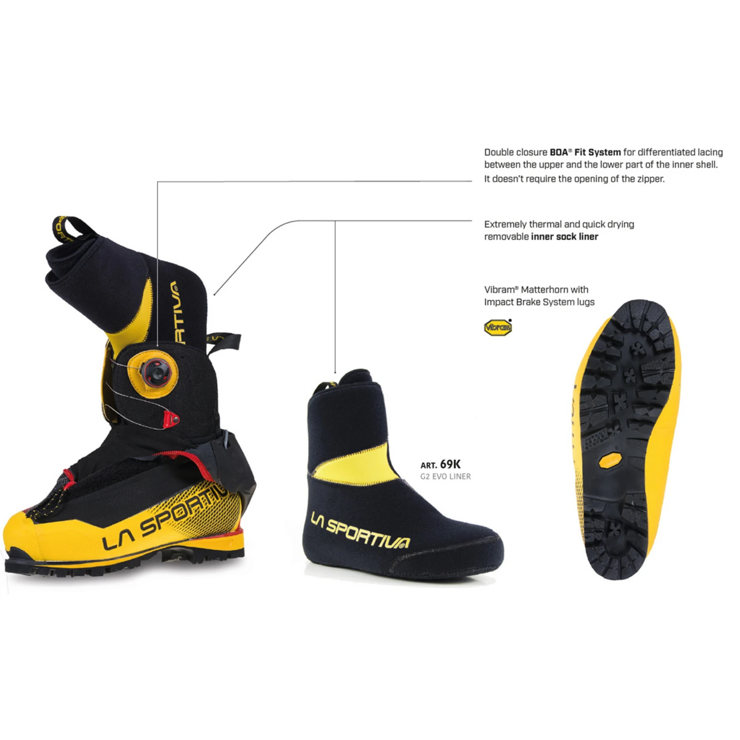 La Sportiva G2 Evo Boots 5 La Sportiva G2 Evo Boots – Image 5